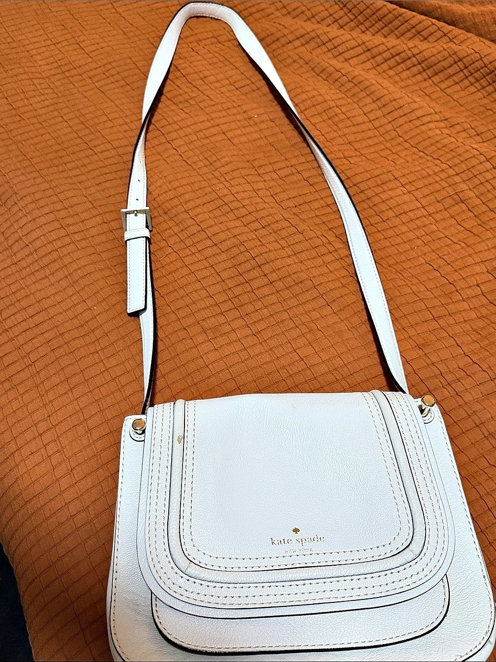 Kate Spade White Crossbody Bag